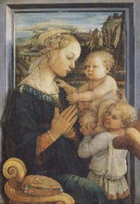 unknow artist The Virgin and Child with Angels oil painting picture